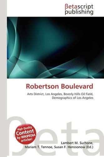 Robertson Boulevard: (English)