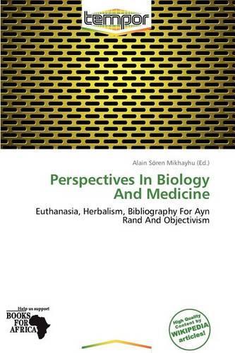 Perspectives in Biology and Medicine: (English)