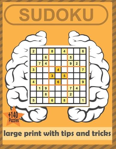sudoku large print with tips and tricks