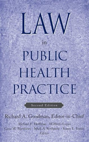 Law in Public Health Practice