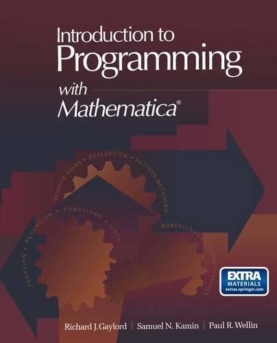 Introduction to Programming with Mathematica