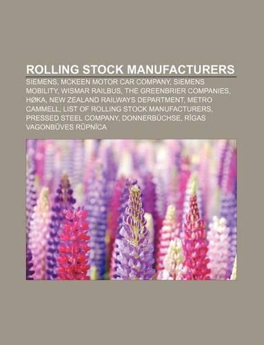 Rolling Stock Manufacturers