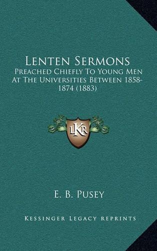 Lenten Sermons