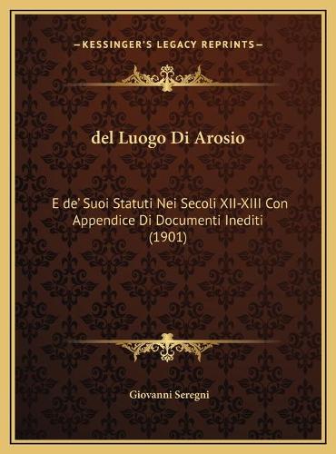 del Luogo Di Arosio