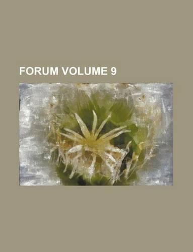 Forum Volume 9: (English)
