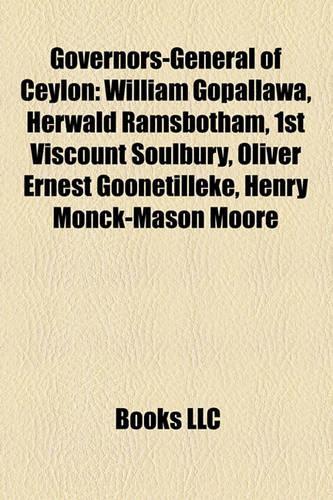 Governors-General of Ceylon