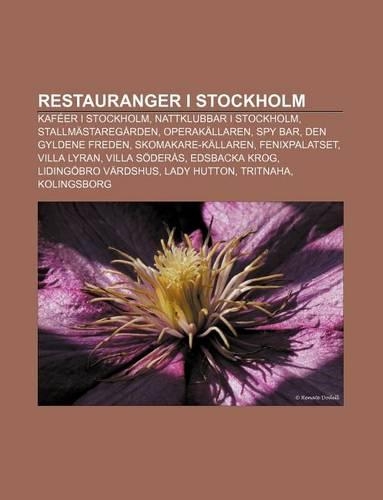 Restauranger I Stockholm