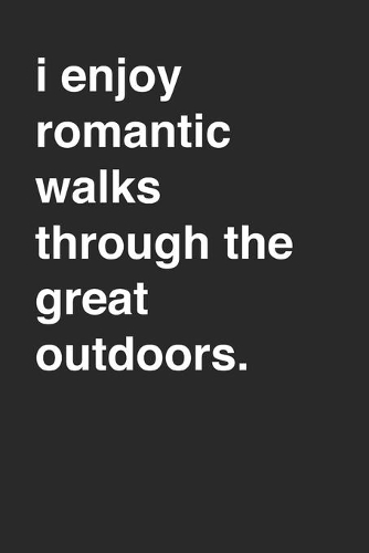 Great Outdoors Lovers 120 Page Notebook Lined Journal