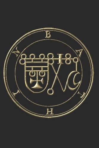 Bathin: Sigil King Solomon 72 Demon Goetia 6x9 100 Page Evocation Journal