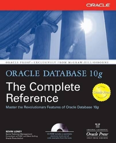 Oracle Database 10g the Complete Reference: (Oracle Press)