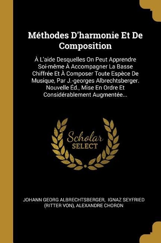 Méthodes D'harmonie Et De Composition