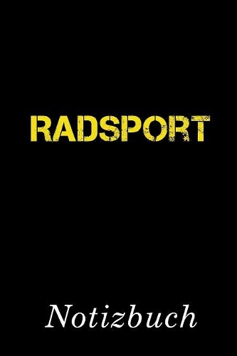 Radsport Notizbuch