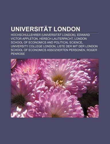 Universitat London: Hochschullehrer (Universitat London), Edward Victor Appleton, Hersch Lauterpacht(German)