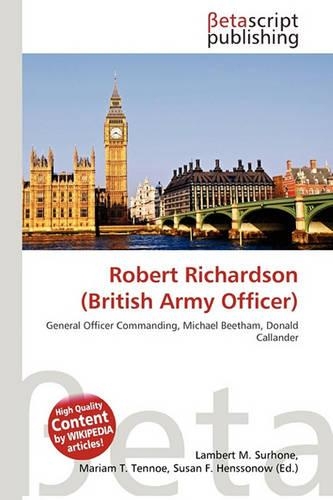 Robert Richardson (British Army Officer)