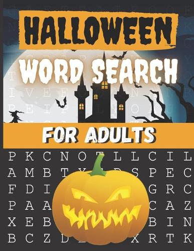 Halloween Word Search for Adults