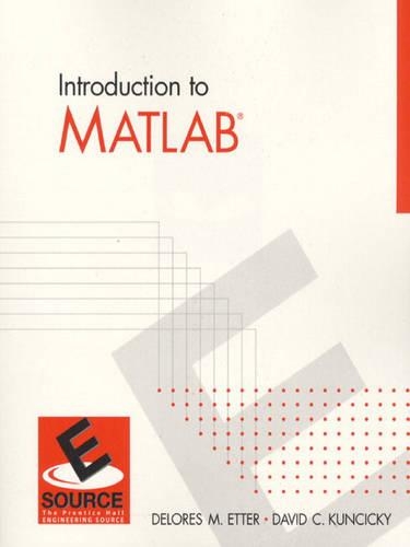 Introduction to MatLAB