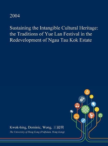 Sustaining the Intangible Cultural Heritage