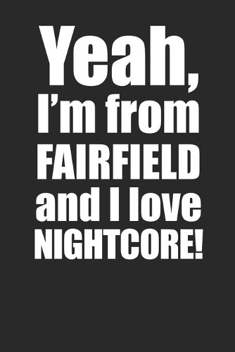 Fairfield Nightcore Lover 120 Page Notebook Lined Journal