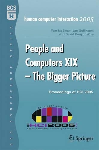 People and Computers XIX the Bigger Picture