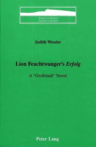 Lion Feuchtwanger's Erfolg