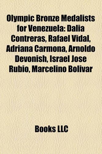 Olympic Bronze Medalists for Venezuela: Dalia Contreras, Rafael Vidal, Adriana Carmona, Arnoldo Devonish, Israel Jose Rubio, Marcelino Bolivar(English)