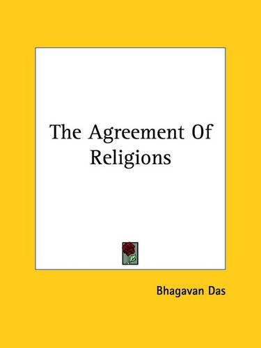 The Agreement Of Religions