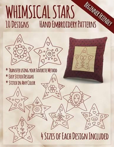 Whimsical Stars Hand Embroidery Patterns