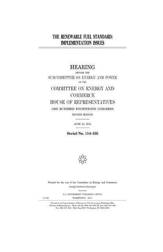 The renewable fuel standard