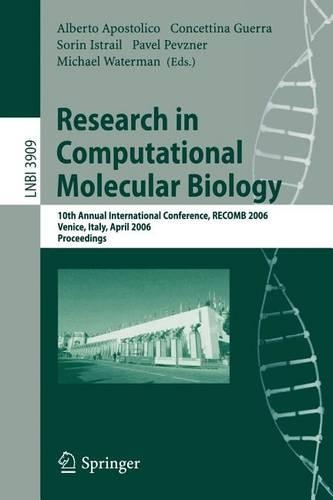 Research in Computational Molecular Biology