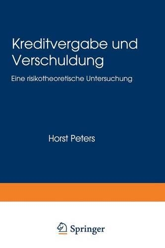 Kreditvergabe und Verschuldung: Eine risikotheoretische Untersuchung(German)