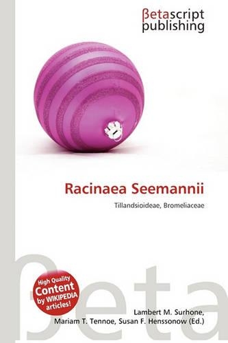 Racinaea Seemannii: (English)