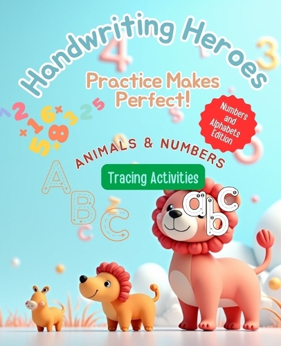 Numbers and Animal ABCs: Trace, Learn, and Roar!