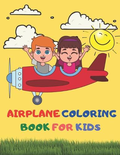 Airplane Coloring Book For Kids