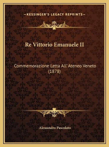 Re Vittorio Emanuele II