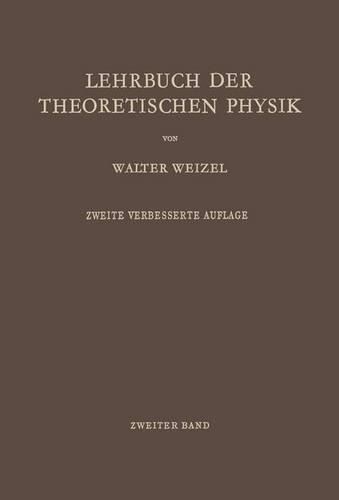 Lehrbuch Der Theoretischen Physik