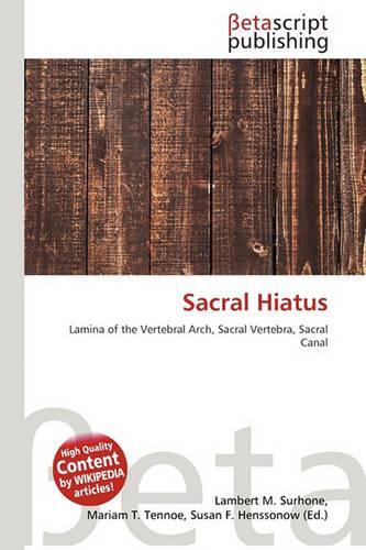 Sacral Hiatus: (English)