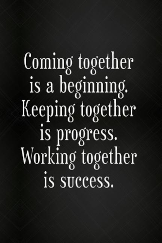 Lined Journal: Teamwork Notebook with Quote - Team Appreciation Gifts