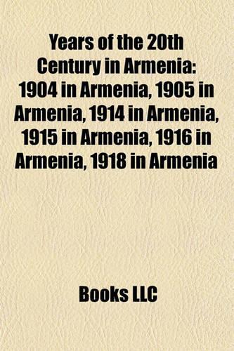 Years of the 20th Century in Armenia