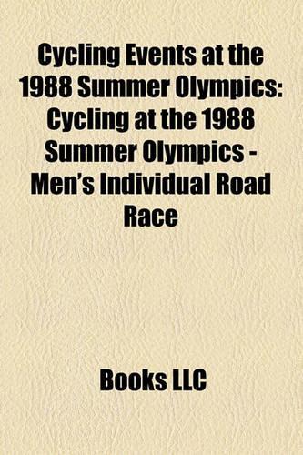 Cycling Events at the 1988 Summer Olympics