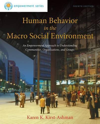 Brooks/Cole Empowerment Series: Human Behavior in the Macro Social  Environment