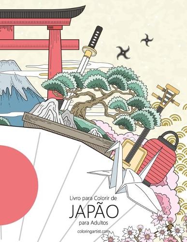 Livro para Colorir de Japão para Adultos: (1 Japão)