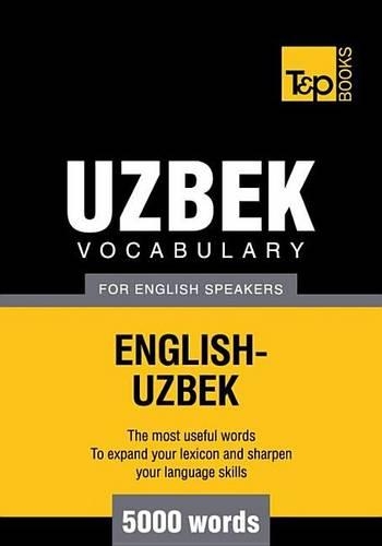 T&p English-Uzbek Vocabulary 5000 Words