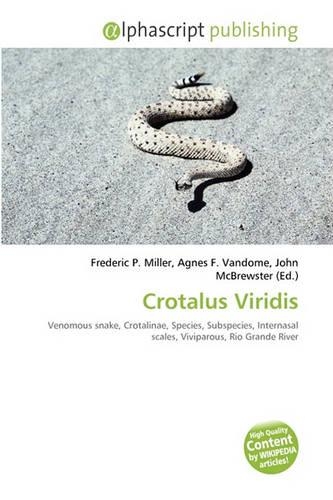 Crotalus Viridis: (English)