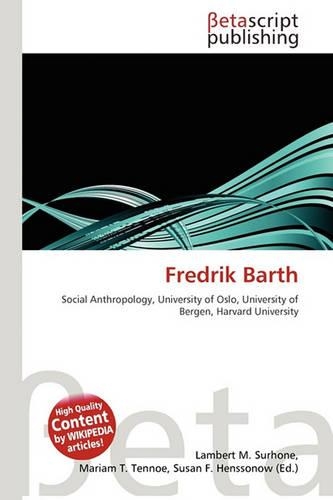 Fredrik Barth: (English)