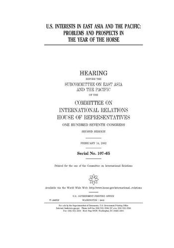 U.S. interests in East Asia and the Pacific