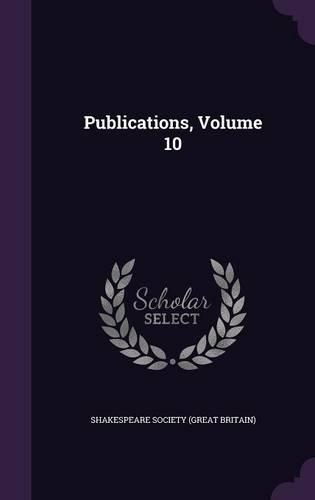 Publications, Volume 10: (English)