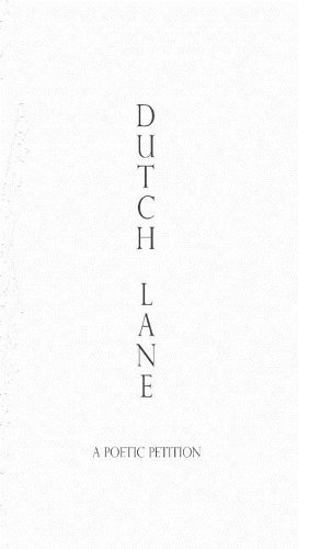 Dutch Lane: (English)