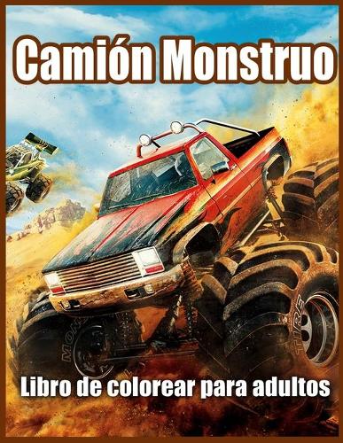 Camión Monstruo Libro de Colorear Para Adultos
