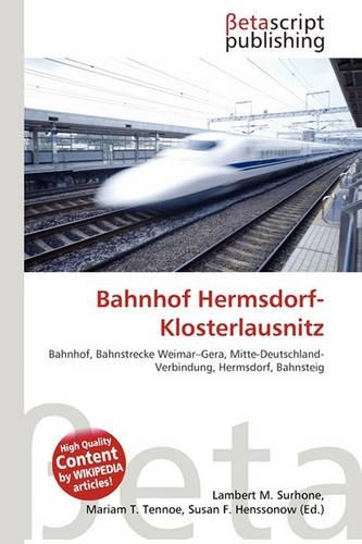 Bahnhof Hermsdorf-Klosterlausnitz
