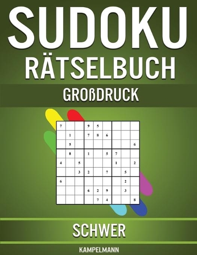 Sudoku Rätselbuch Großdruck Schwer